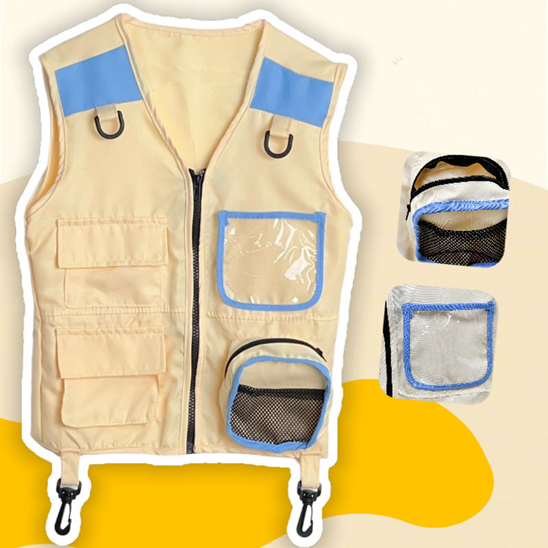 Outdoor Adventure Activities - 子供の冒険エクスプローラーベスト,シミュレーションゲーム,コスプレキャンプ,ジャングルベスト,男の子と女の子のためのドレスアップ,アウトドアアドベンチャー,キッズギフト