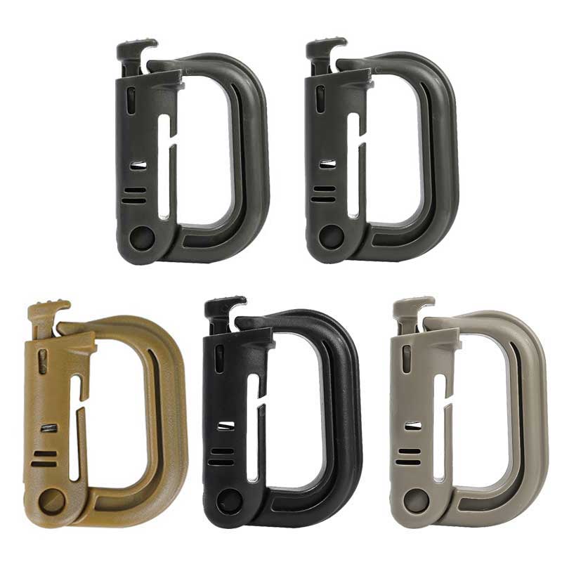 Carabiner Locking D - 5 個 Grimloc Molle カラビナ D