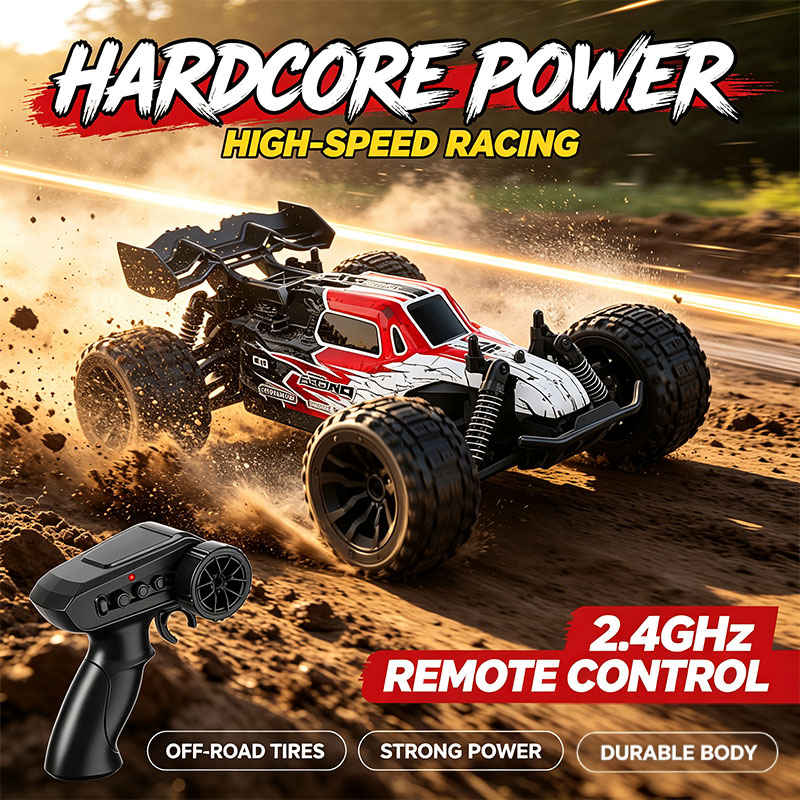 Outdoor Adventure At - RCカー 20KM/H 高速 4WD オフロード モンスタートラック
