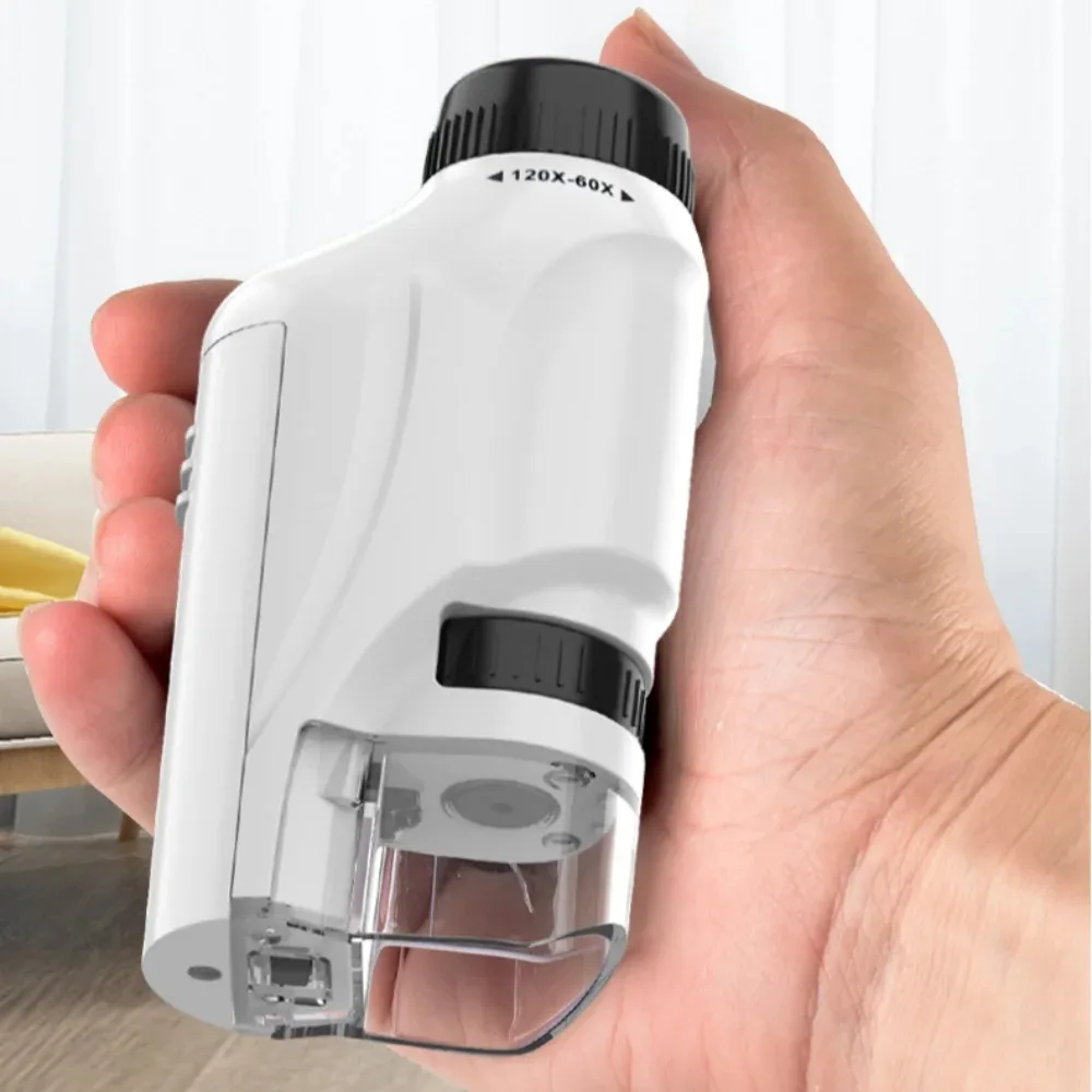 Outdoor Adventure Microscope - 子供用ポケット顕微鏡 | 虫や植物を詳しく見る | アウトドアアドベンチャーの必需品