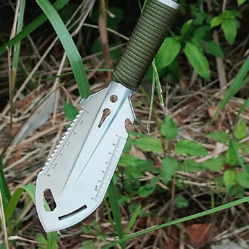 Outdoor Adventure Hunt - 2026年新型アウトドアアドベンチャー宝探し用携帯サッパーショベル ステンレス製多機能手持ち小型掘削ショベル