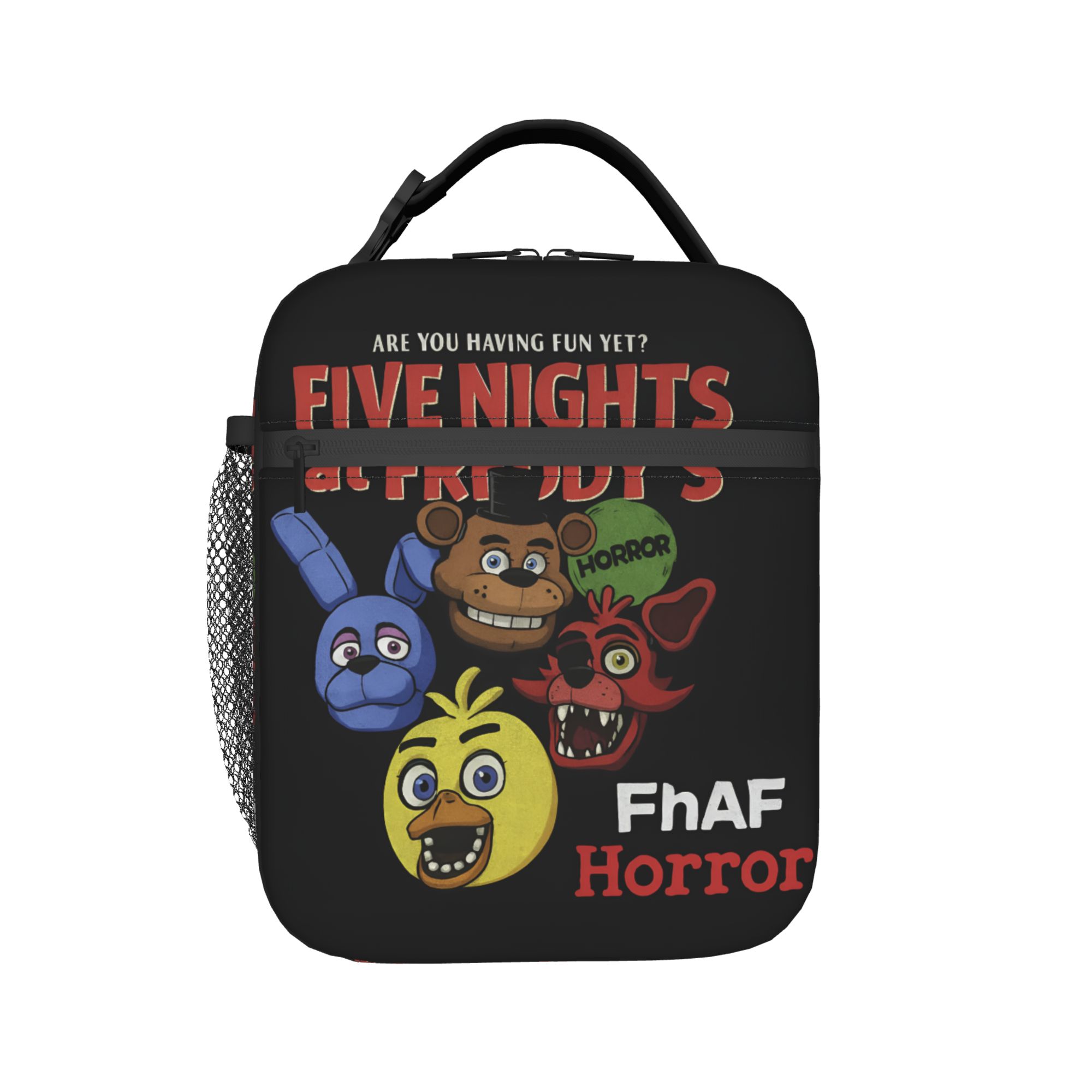 Outdoor Adventure At - カスタム FNAF At Freddys 断熱ランチバッグ アウトドア