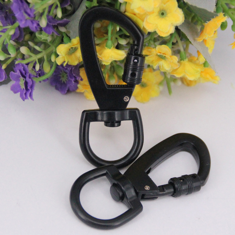 多機能 D タイプバックル自動ロックカラビナスイベル回転リン - Carabiner Locking D のレビューと価格