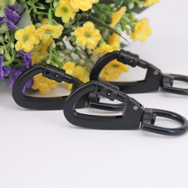 多機能 D タイプバックル自動ロックカラビナスイベル回転リン - Carabiner Locking D のレビューと価格