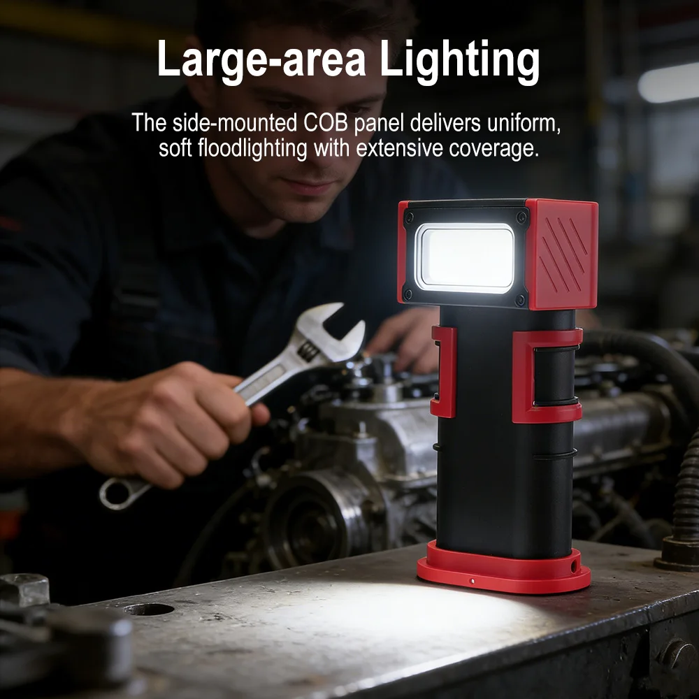 BORUiT COB LED ワークライト 1000LM T - Outdoor Adventure Camp のレビューと価格