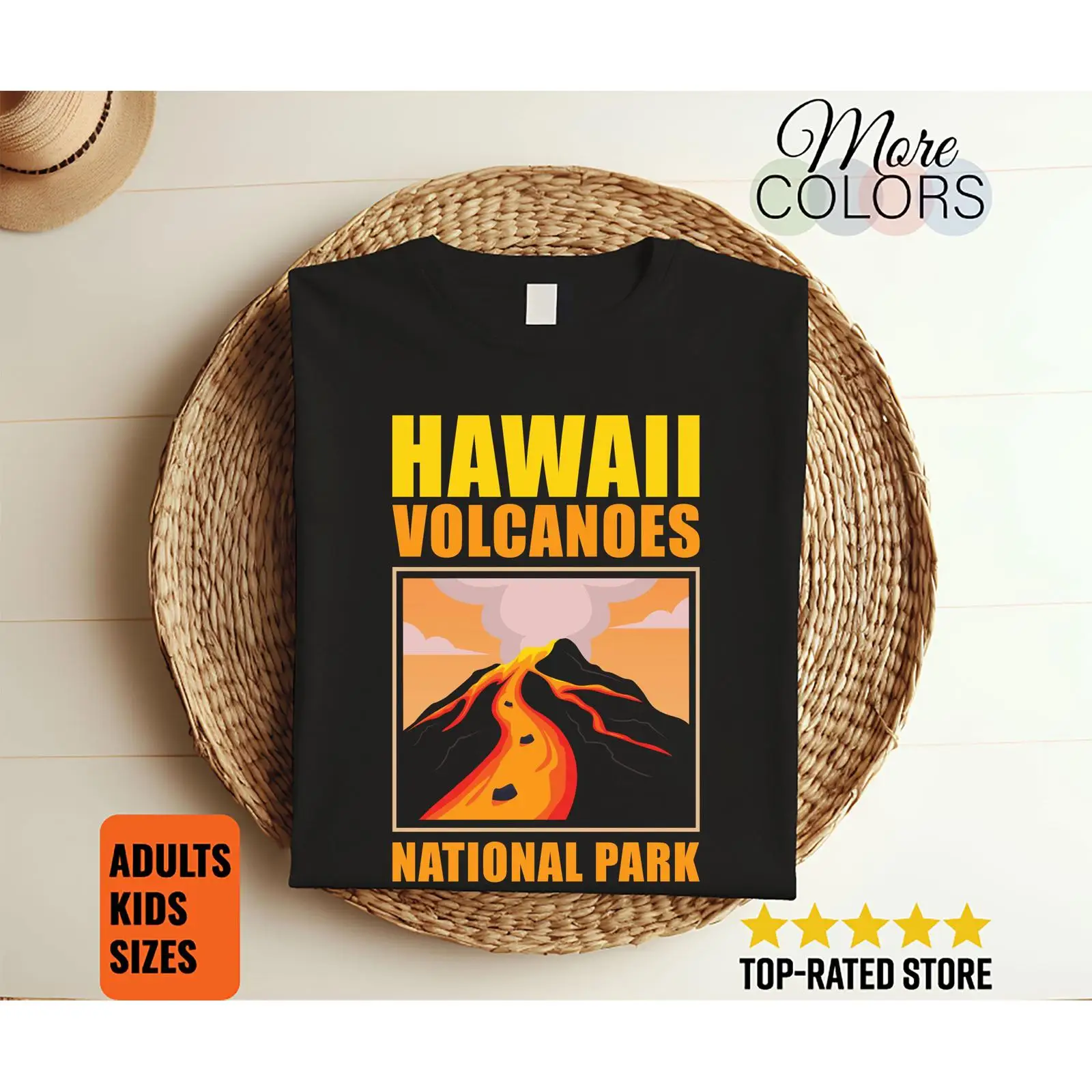 ハワイ火山国立公園 ヴィンテージ T シャツ USA Par - Outdoor Adventure Usa のレビューと価格