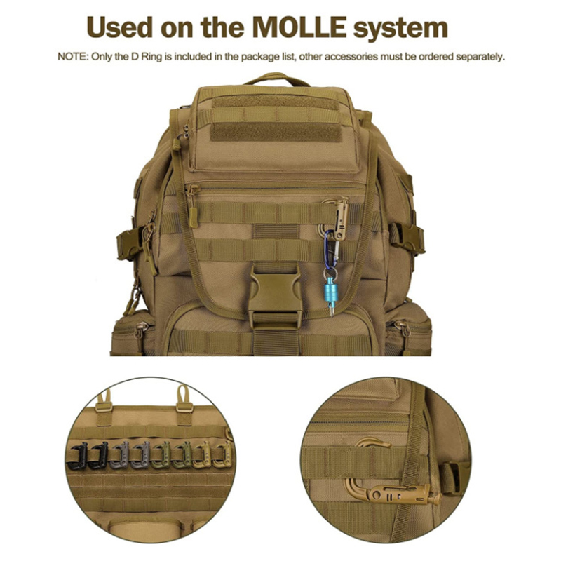 5 個 Grimloc Molle カラビナ D ロックリン - Carabiner Locking D のレビューと価格
