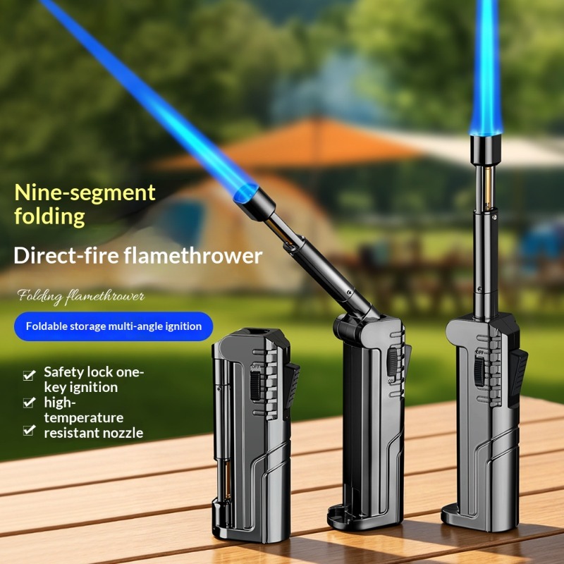2026年折りたたみ式ノズル高火力防風ジェットフレームガスラ - Fire Piston Starter のレビューと価格