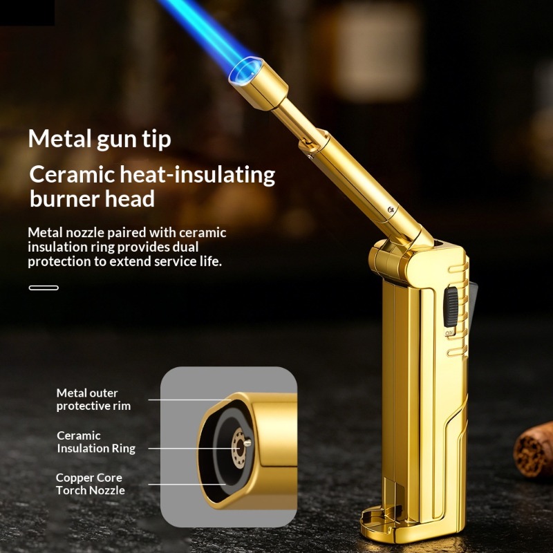 2026年折りたたみ式ノズル高火力防風ジェットフレームガスラ - Fire Piston Starter のレビューと価格