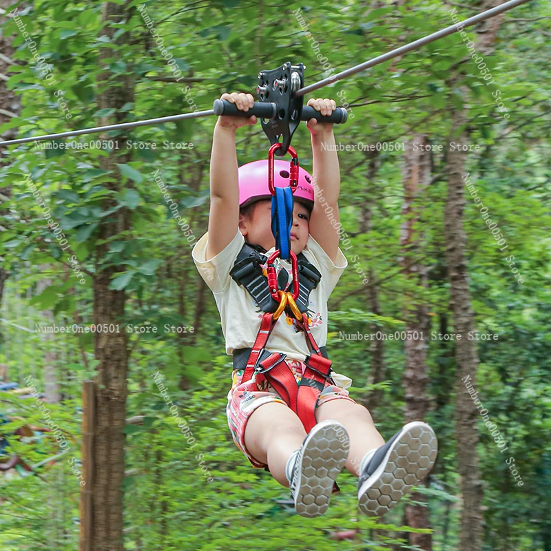 子供用ジップラインキット、遊び場プーリーシステム、屋外アドベ - Outdoor Adventure Ziplines & Waterfall のレビューと価格