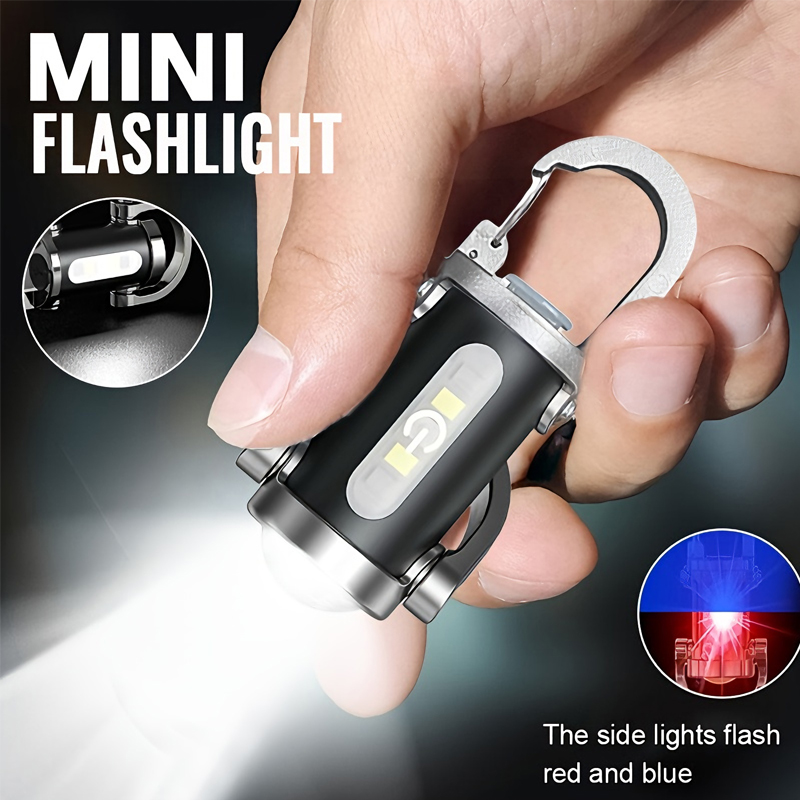 ミニキーホルダー懐中電灯充電式ポケット COB 作業灯屋外フ - Outdoor Adventure Camp のレビューと価格