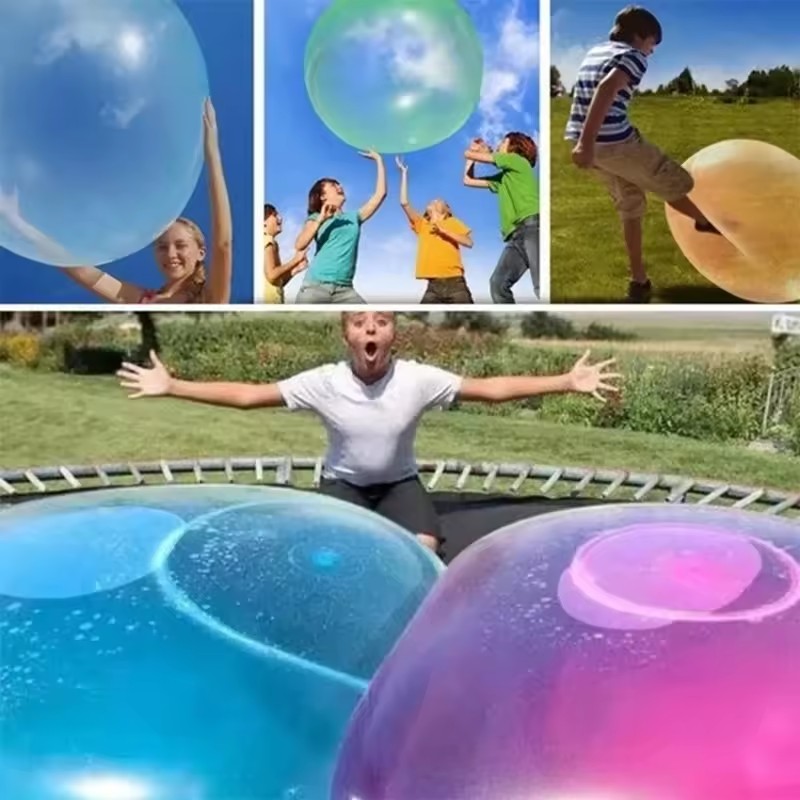子供用屋外玩具 バブルボール インフレータブルゴムボールゲー - Outdoor Adventure Games のレビューと価格