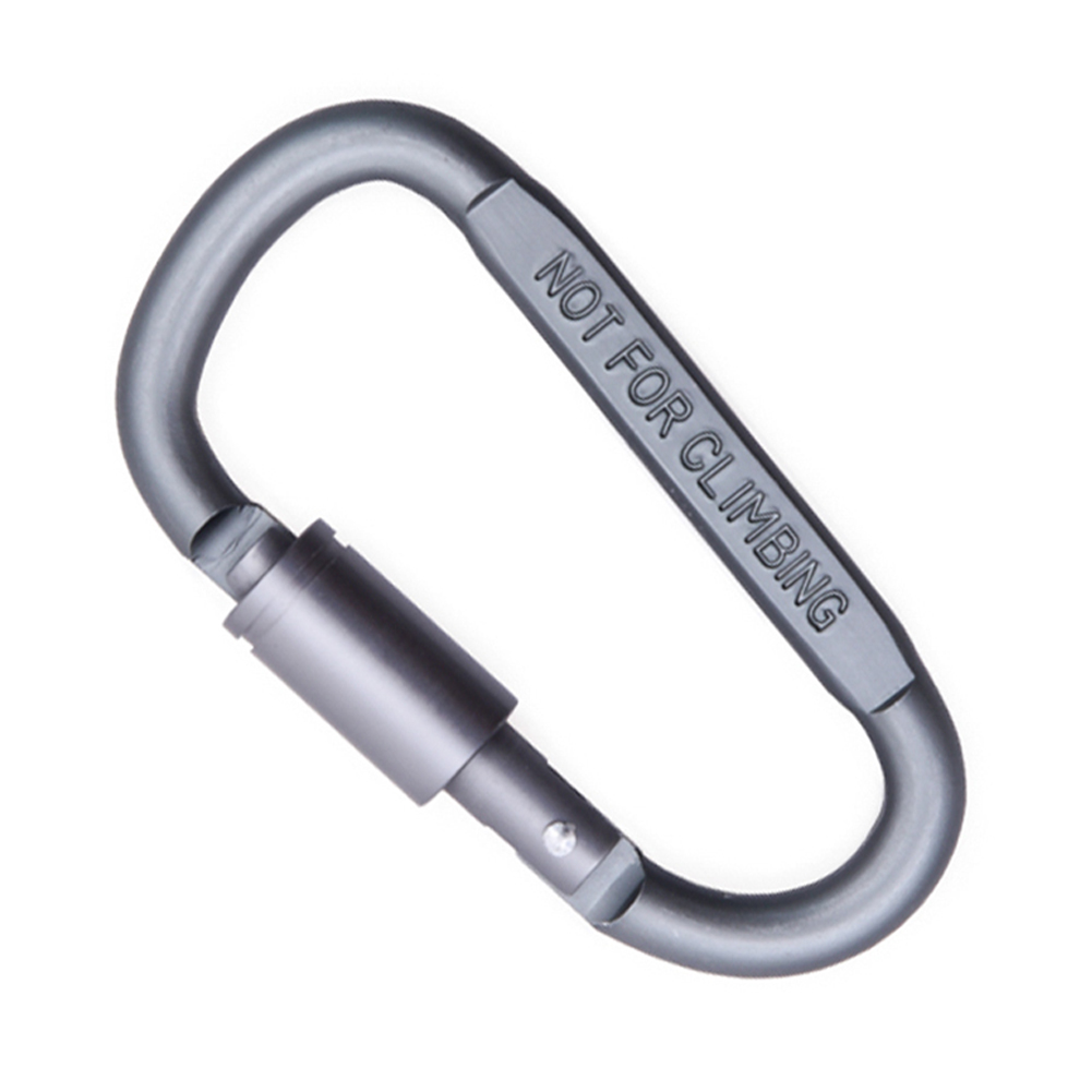 Dリングロックカラビナクリップ多機能キャンプ登山バックルミニ - Carabiner Locking D のレビューと価格