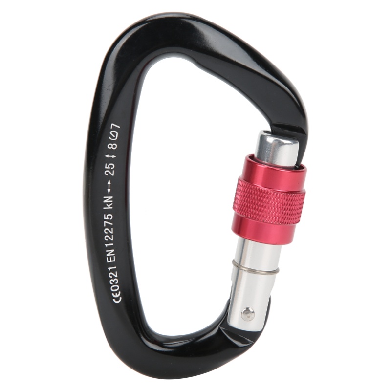登山用D型ロックカラビナクリップ 合金製ヘビーデューティーカ - Carabiner Locking D のレビューと価格