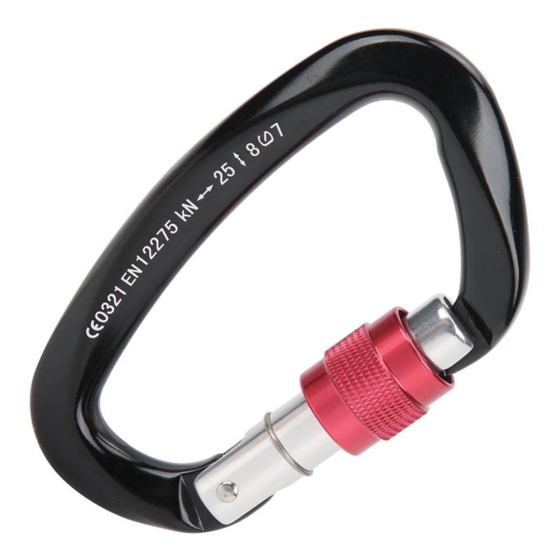 登山用D型ロックカラビナクリップ 合金製ヘビーデューティーカ - Carabiner Locking D のレビューと価格