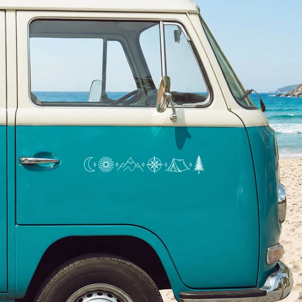 アウトドアアドベンチャーストーリーデザイン車のステッカーSU - Outdoor Adventure Vans のレビューと価格