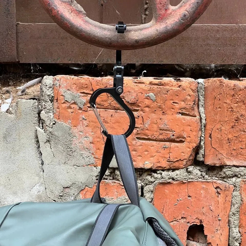 キャンプハイブリッドギアクリップ D タイプカラビナ回転フッ - Carabiner Locking D のレビューと価格