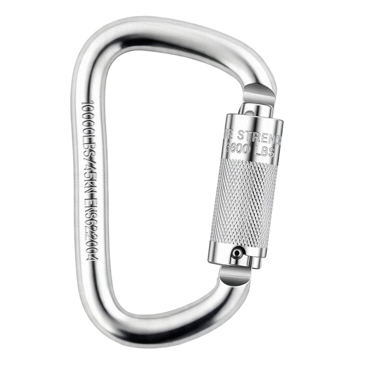 (A99Z) 45kNオートロックカラビナ D型トリプルロッ - Carabiner Locking D のレビューと価格