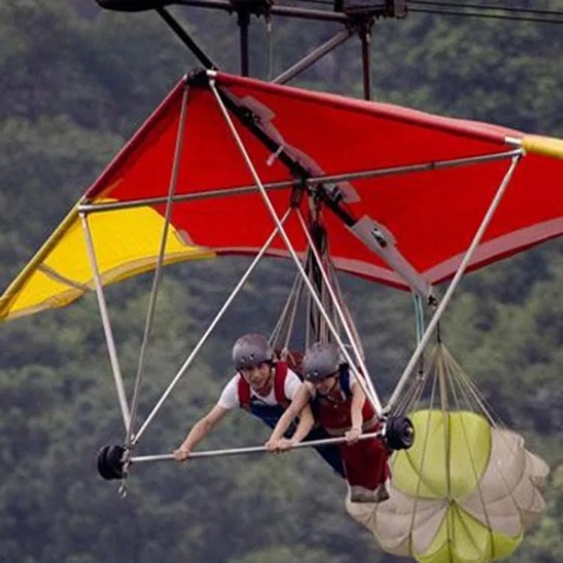 屋外グライディング ジップライン スイング スリリングアドベ - Outdoor Adventure Ziplines & Waterfall のレビューと価格