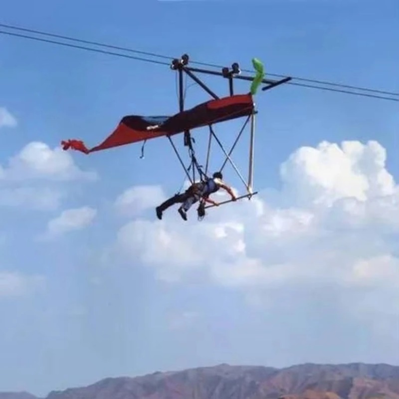 屋外グライディング ジップライン スイング スリリングアドベ - Outdoor Adventure Ziplines & Waterfall のレビューと価格