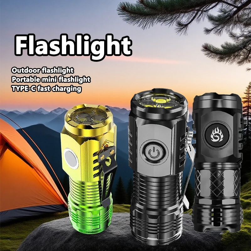 超高輝度ミニ LED 懐中電灯トーチ充電式釣り照明ランタン強 - Outdoor Adventure Camp のレビューと価格