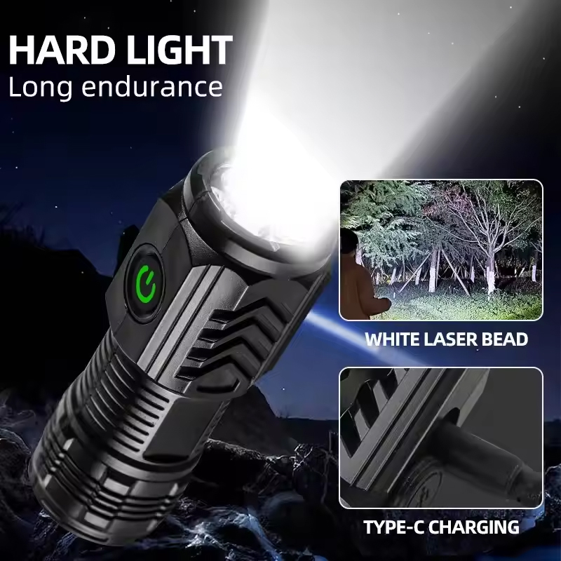 超高輝度ミニ LED 懐中電灯トーチ充電式釣り照明ランタン強 - Outdoor Adventure Camp のレビューと価格