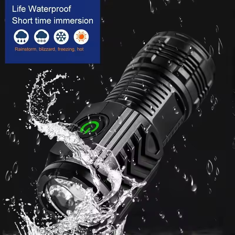 超高輝度ミニ LED 懐中電灯トーチ充電式釣り照明ランタン強 - Outdoor Adventure Camp のレビューと価格