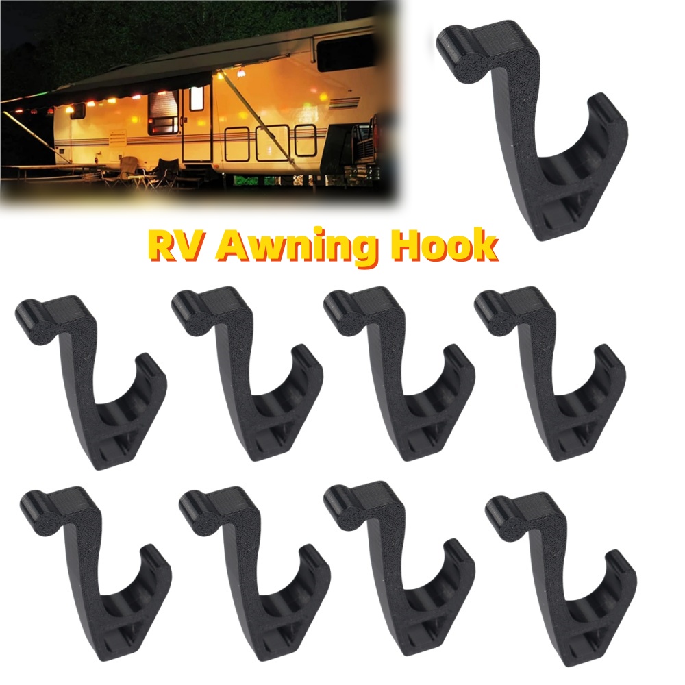 1/2 個キャンプオーニングフッククリップ RV テントハン - Outdoor Adventurer のレビューと価格