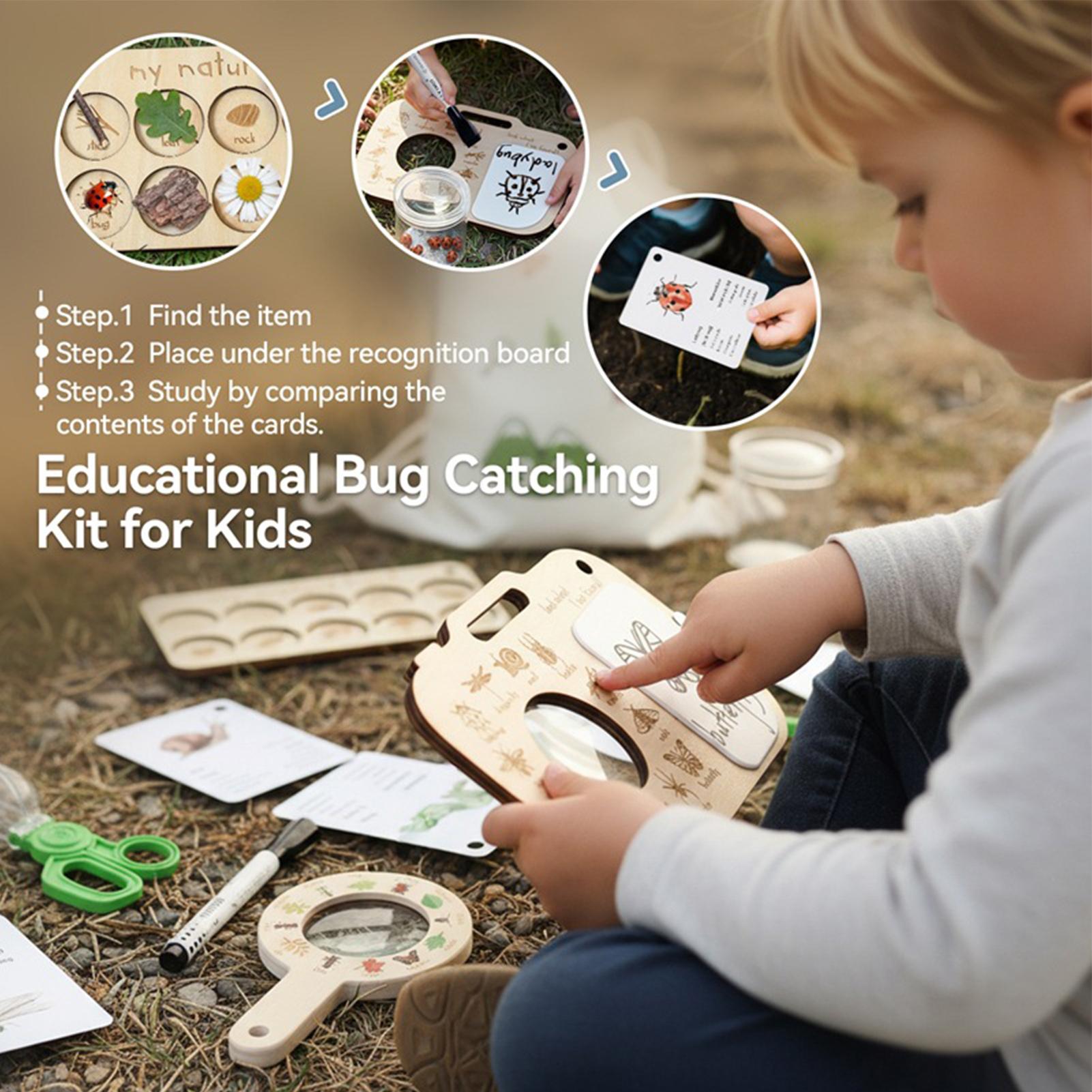 キッズアドベンチャーキット 植物顕微鏡付き 屋外探検ギア 自 - Outdoor Adventure Microscope のレビューと価格
