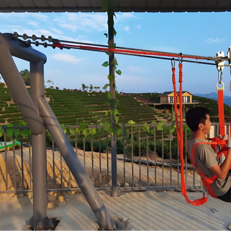 高所ジップライン設備　屋外ジップライン　スポーツ用品　アウト - Outdoor Adventure Ziplines & Waterfall のレビューと価格